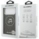 8. Karl Lagerfeld IML Glitter Karl&Choupette Heads Logo MagSafe Case für iPhone 17 Pro Max - Schwarz