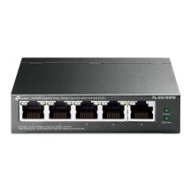TP-Link TL-SG105PE Managed L2 Gigabit Ethernet Switch (10/100/1000) PoE-Unterstützung Schwarz