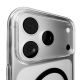 9. Puro Lite Mag TPU+PC Hülle kompatibel mit MagSafe für iPhone 17 Pro - Transparent mit schwarzem Ring
