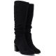 4. Damenstiefel mit Blockabsatz, schwarz, Jezzi MR2623-7