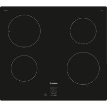 BOSCH PUG61RAA5E Serie 2 Induktionskochfeld 60 cm | Einbau auf der Arbeitsplatte | Kochfeld ohne Heizleisten | PowerBoost | TouchSelect Basic | QuickStart