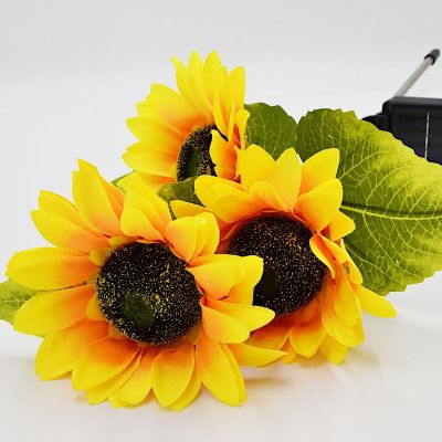 3. Solarlampe Sonnenblumen 70 cm