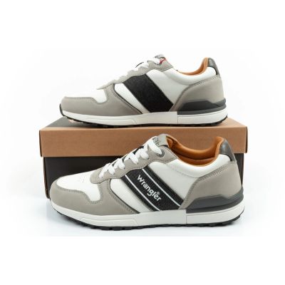 10. Wrangler Herren-Sportschuhe, Sneaker Wylie, modisch, bequem, hellgrau