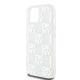 6. DKNY Liquid Glitter Multilogo Hülle für iPhone 15 / 14 / 13 – Weiß