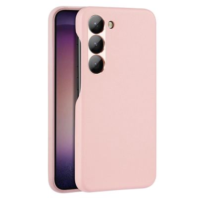 Dux Ducis Grit Hülle für Samsung Galaxy S23+ elegante Hülle aus Kunstleder rosa