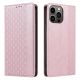7. Magnetband-Hülle für Samsung Galaxy S23+ Flip Wallet Mini Lanyard Stand Pink
