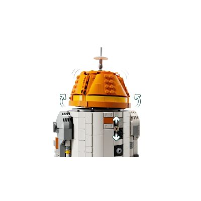 6. LEGO Star Wars 75416 - Chopper Astromech-Droide (C1-10P)