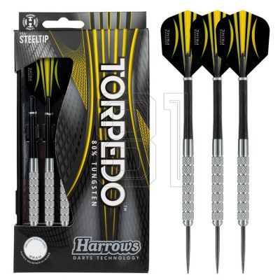 4. Harrows Torpedo Darts 80% Steeltip HS-TNK-000013163