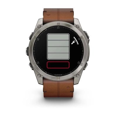 8. Garmin Fenix 8 AMOLED 51 mm Saphirglas Graphit Carbongrau Sportuhr