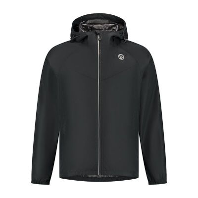 Rogelli Unisex-Regenjacke CORE schwarz L