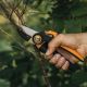 2. Fiskars X-Series P941 Amboss-Gartenschere, Schwarz, Orange