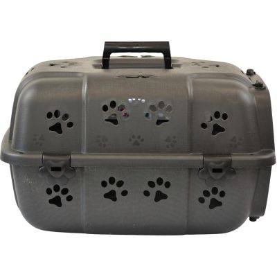 3. Haustiertransportbox 48 x 32 x 30 cm – Schwarz