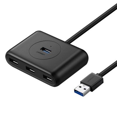 Ugreen HUB 4x USB 3.2 Gen 1 (0,5 m Kabel) schwarz (20290)