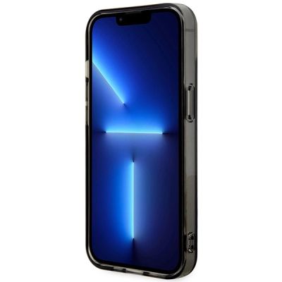 5. Hülle BMW BMHMP14SHGPK iPhone 14 6.1" grau/grau Muster MagSafe