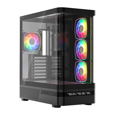 17. MODECOM VOLCANO AQ 200 ARGB MIDI-KOFFER SCHWARZ
