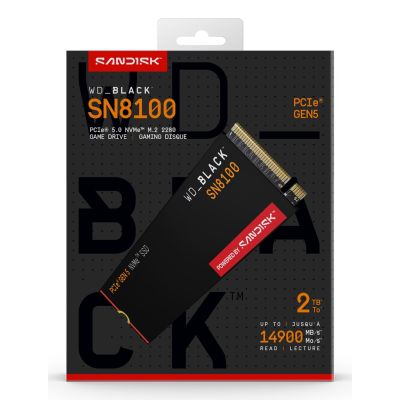 15. SSD WD Black SN8100 ohne HS 2TB WDS200T1X0M