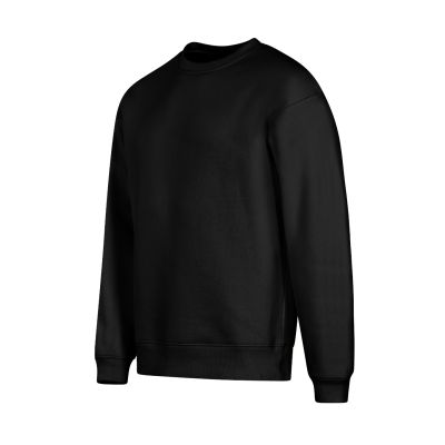 Vibe Crew Unisex-Sweatshirt (Schwarz)