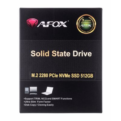5. AFOX ME300 SSD M.2 PCI-Ex4 512 GB TLC 2,5 GB/s NVMe