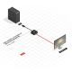 3. Lindy 41068 1,5 m DisplayPort HDMI Typ A (Standard) Kabeladapter Schwarz