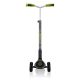 9. Globber Master Prime 3-Rad-Scooter / Schwarz - Limettengrün 664-106