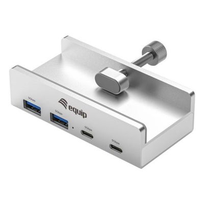 Ausgestattet mit 128967 Hubs und USB 3.2 Gen 1 (3.1 Gen 1) Typ-A 5000 Mbit/s Aluminium