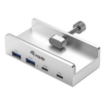 Ausgestattet mit 128967 Hubs und USB 3.2 Gen 1 (3.1 Gen 1) Typ-A 5000 Mbit/s Aluminium