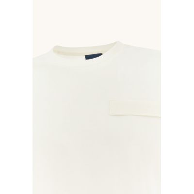 4. Paul&Shark Herren-T-Shirt aus Baumwolle, hellbeige, 26411038-108 – klassischer Schnitt, Logo