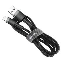 Baseus Cafule USB-A / Lightning 1,5A QC 3.0 Kabel 2 m - Schwarz