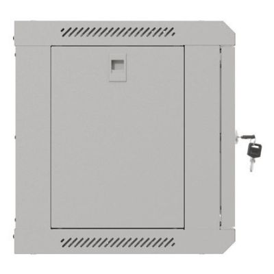 4. Lanberg 19" 6U 540x350 graue Glastür Wand-Rack-Schrank (Flat Pack)