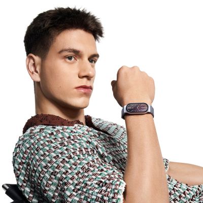 15. Xiaomi SmartBand 10 Silber AMOLED 4,37 cm (1,72") Silber