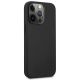 4. AMG AMHCP14XDOLBK iPhone 14 Pro Max 6,7 "schwarz / schwarz Hardcase Leder Hot Stamped