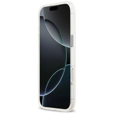 5. Guess IML Gradient Triangle Logo MagSafe Hülle für iPhone Air - Transparent