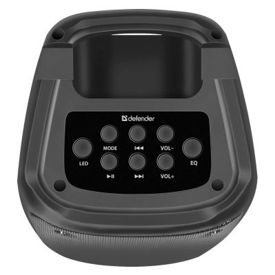 5. Defender Boomer 20 Bluetooth-Lautsprecher 20W Licht/BT/FM/USB/AUX/Mikrofon