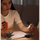 13. Baseus Mini-LED-Lampe mit Clip grau (DGRAD-0G)