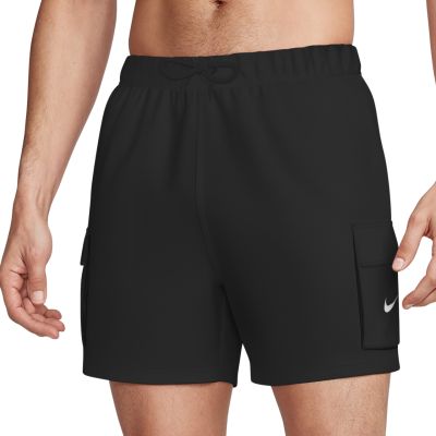 3. Nike Voyage Solid Essenti Badeshorts für Herren, Schwarz NESSG454 001