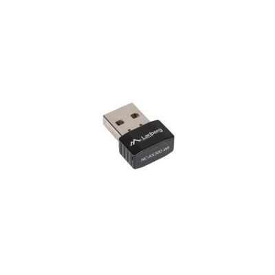 2. LANBERG Drahtlose USB-WLAN-Netzwerkkarte AX300 mit 1 interner Antenne
