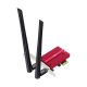 6. CUDY WE3000S AX5400 Wi-Fi 6 + BT 5.2 Netzwerkkarte, Intel AX210 PCIe Kühlkörper