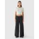 5. Damen Crop Top Slim Uni 4F 4FRAW24TTSHF2581-47S