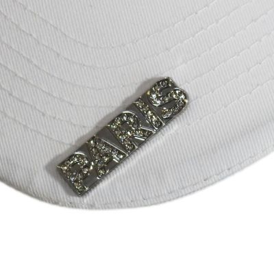 8. Karl Lagerfeld Paris Strapback-Cap, weiß - L5WH7947-wht