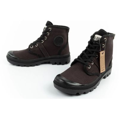 17. Damen Sportschuhe, Stiefeletten, Palladium Pallabrousse, schwarz