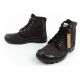 17. Damen Sportschuhe, Stiefeletten, Palladium Pallabrousse, schwarz