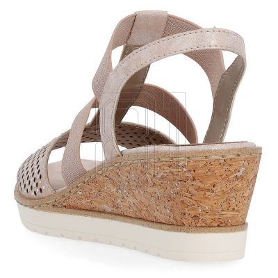 27. Bequeme Keilsandaletten Remonte W RKR667 Roségold
