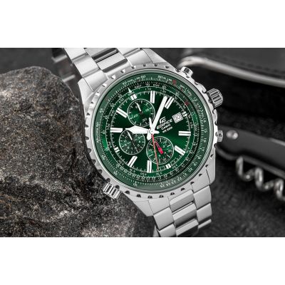 4. Herrenuhr CASIO EDIFICE EF-527D-3AVUEF + Box