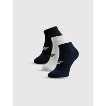 Herren-Knöchelsocken (3er-Pack) 4F 4FRSS26USOCM0834-91S