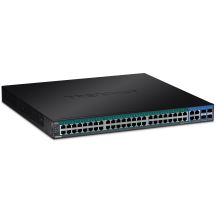 TRENDnet Switch 52 Port Gbit Managed PoE+ 740W WebSmart 19"