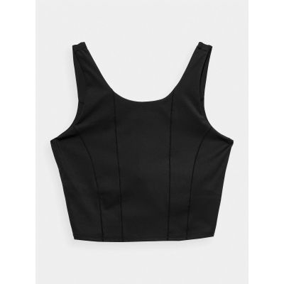 4. 4F-Trainings-Crop-Top-T-Shirt für Damen