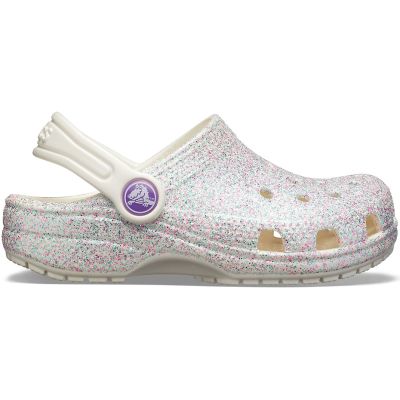 7. Crocs Classic Glitter Clog Jr 205441 159
