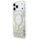 2. Guess Resin Bottom Glitter MagSafe Hülle für iPhone 17 Pro Max - Gold