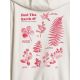 7. Lockerer Damen-Sweatshirt mit Kapuze 4F 4FRSS26TSWSF2836-11S