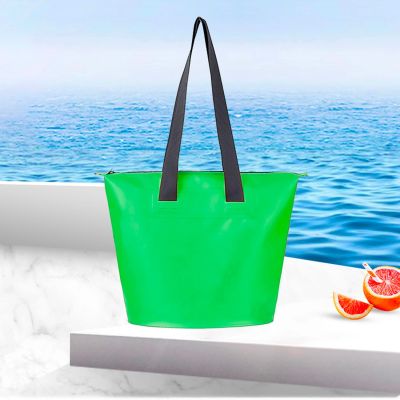 5. 11L wasserdichte PVC-Tasche – grün